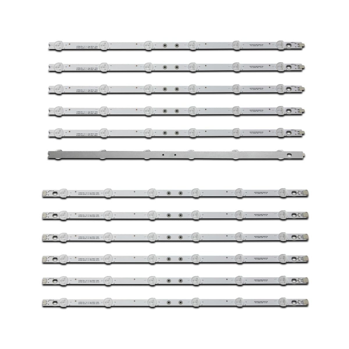 Комплект планок LED підсвітки LG 42″ ROW Rev1.0 Rev0.8 (6916L-1029A, 6916L-0882A, 6916L-1028A, 6916L-0913A)