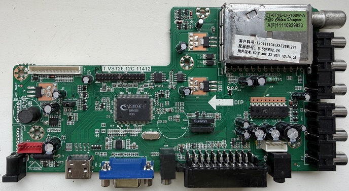 Плата Main T.VST26.12C 11412