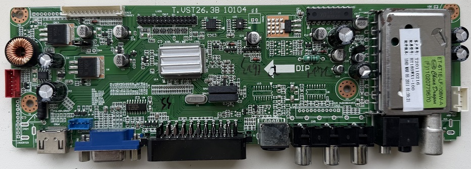 Плата Main T.VST26.3B 10104