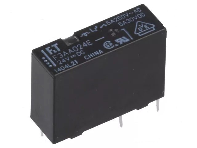Реле FTR-F3AA024E, 24 В, 5 А, 1A