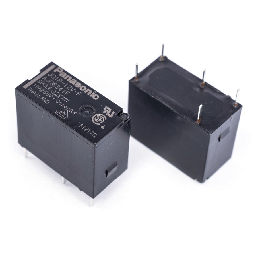 Реле JQ1P-12V-F, 12 В, 10 А, 1C
