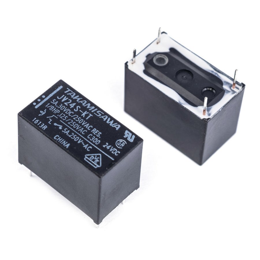Реле JV-24S-KT, 24 В, 5 А 250 В AC, 1A