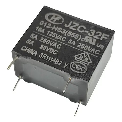 Реле JZC-32F/012-ZS3(555), 12 В, 3 А 250 В AC, 1C